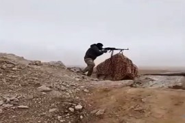 تجمع کردهای عراقی مقابل کنسولگری آمریکا در اربیل