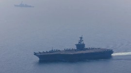 آکسیوس: ترامپ دومین ناو هواپیمابر را به غرب آسیا می‌فرستد