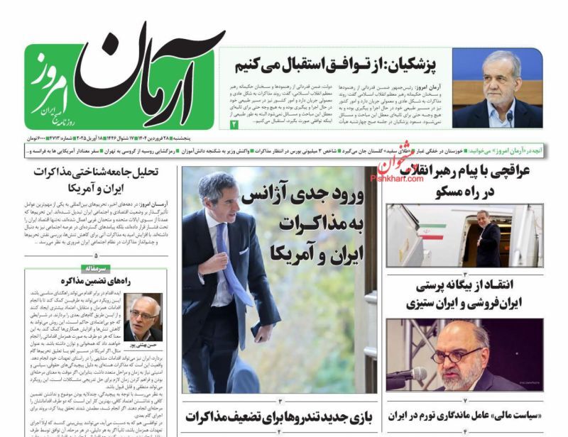 آرمان امروز