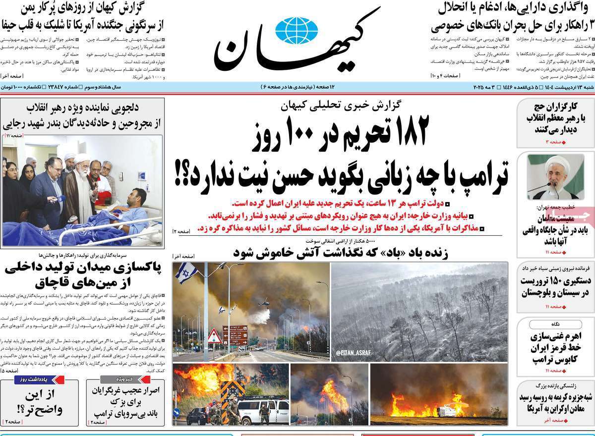 روزنامه کیهان