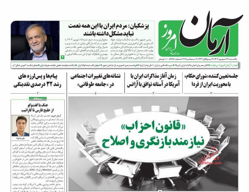 آرمان امروز